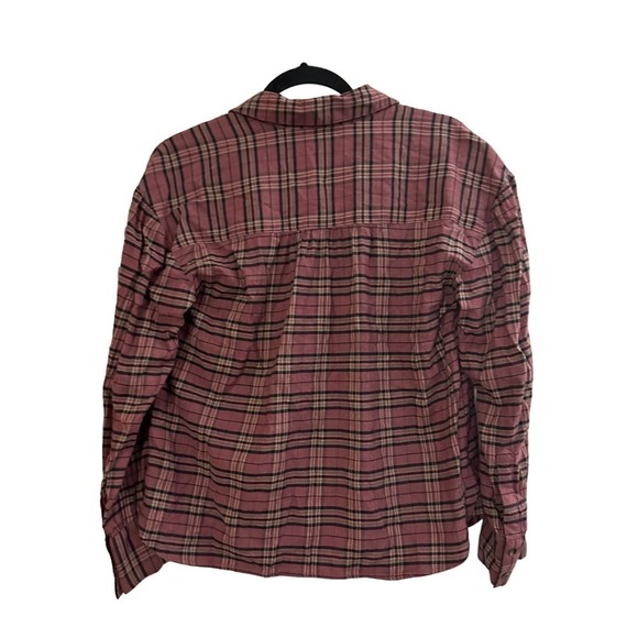 FAHERTY Olli Button Down Plaid Shirt Top - Women’s XS - Picture 5 of 5